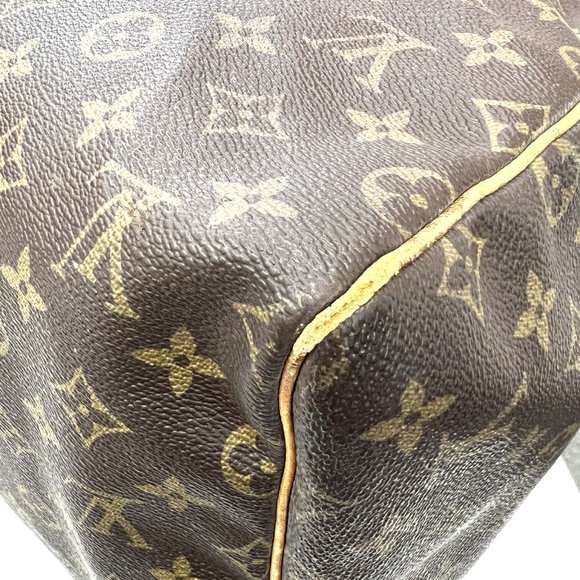 LOUIS VUITTON Keepall 55 Monogram Boston Bag M41424 VI873 Men's Women's - Picture 9 of 10